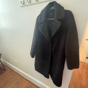 ANN TAYLOR 3/4 TEDDY BEAR COAT